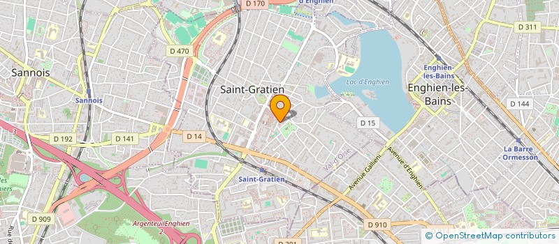 localisation de l'entreprise ACEDO FITNESS  SAINT-GRATIEN