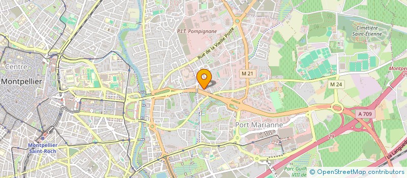 localisation de l'entreprise ACEEC à MONTPELLIER