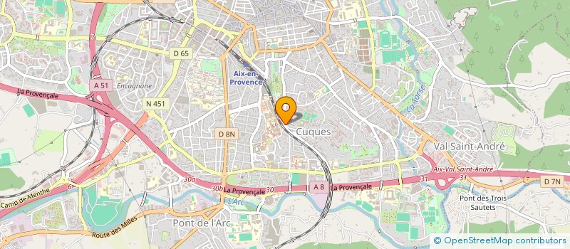 localisation de l'entreprise ACEF à AIX-EN-PROVENCE