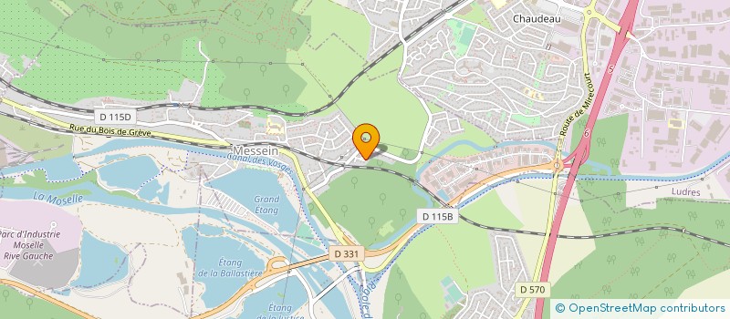 localisation de l'entreprise ACEFI  MESSEIN