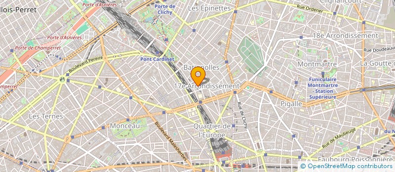 localisation de l'entreprise ACEFI CL à PARIS
