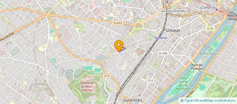 localisation de l'entreprise ACEFORE à SURESNES