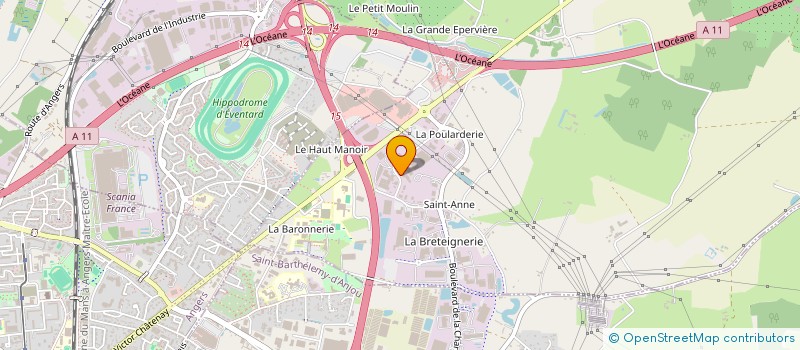 localisation de l'entreprise ACEGIR à VERRIERES-EN-ANJOU