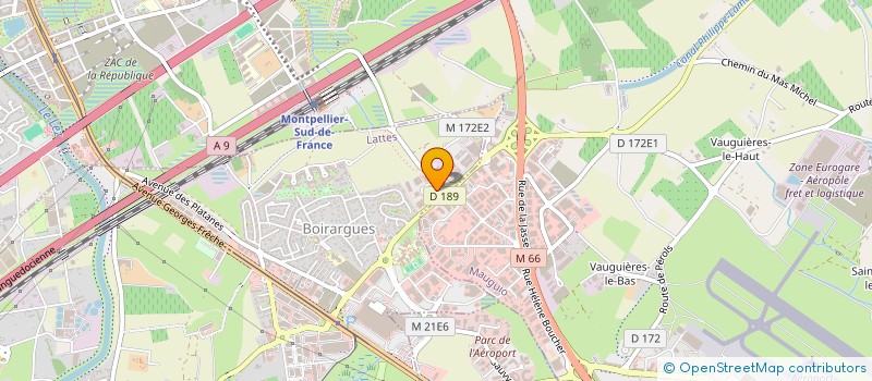 localisation de l'entreprise ACEJ à LATTES