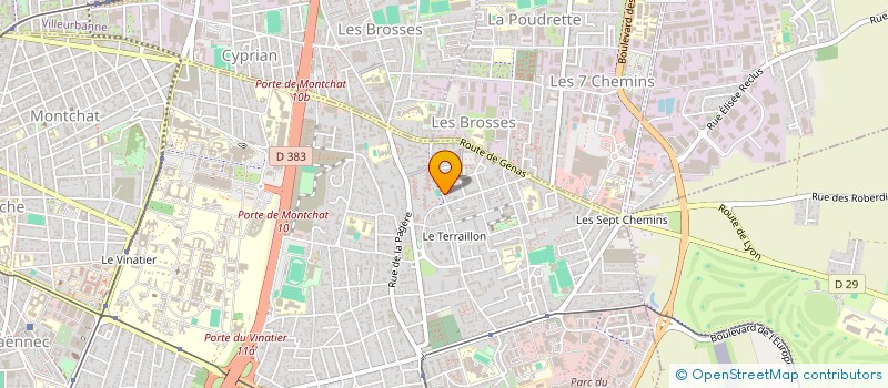 localisation de l'entreprise ACEKO  BRON