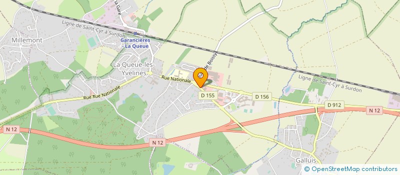 localisation de l'entreprise ACEL GENESYS SAS à TRAPPES