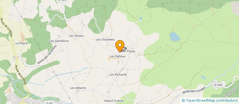 localisation de l'entreprise ACELECTRIC SERVICES à SAINT-BONNET-EN-CHAMPSAUR