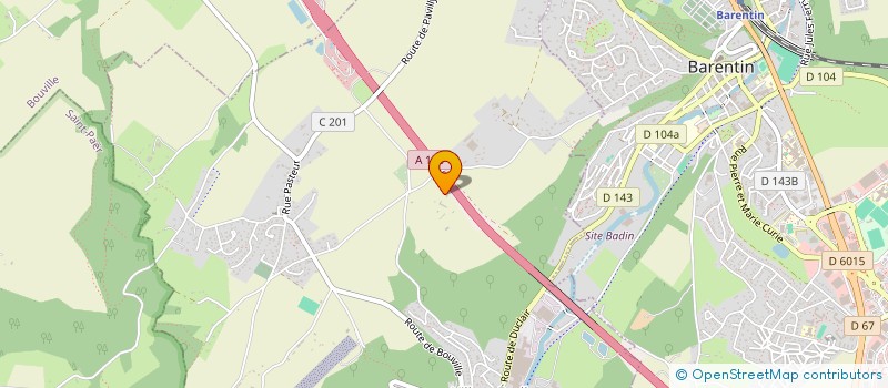 localisation de l'entreprise ACELIA PUB  VILLERS-ECALLES