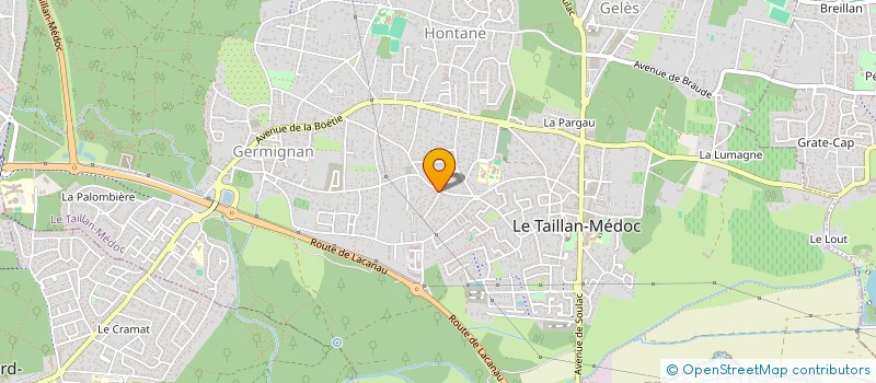 localisation de l'entreprise ACELT - AUDIT CONSEIL EXPERTISE EN LOGISTIQUE ET TRANSPORT  LA BURBANCHE