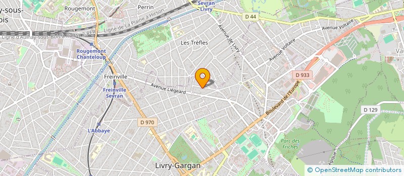 localisation de l'entreprise ACELYA à LIVRY-GARGAN