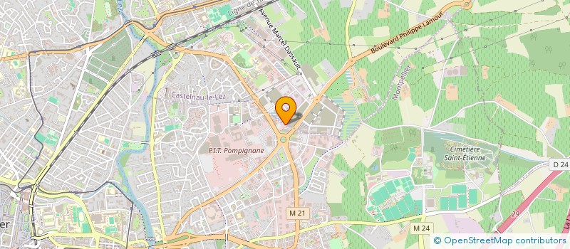 localisation de l'entreprise ACELYS SERVICES NUMERIQUES à MONTPELLIER