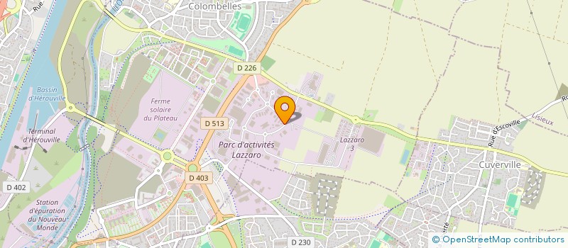 localisation de l'entreprise ACEMO à COLOMBELLES