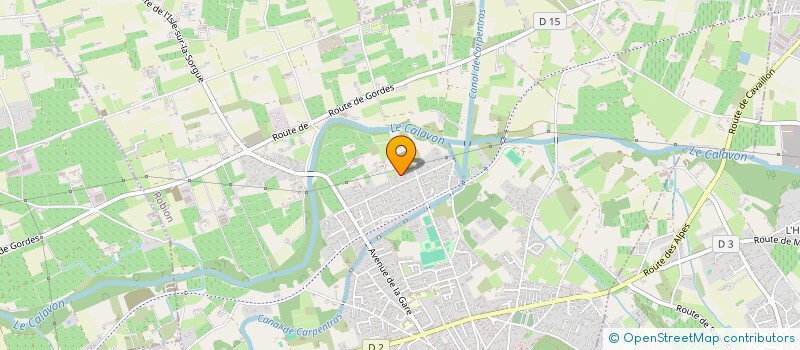 localisation de l'entreprise ACEMS  ROBION