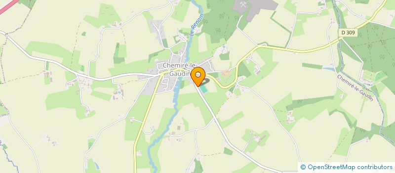 localisation de l'entreprise ACENDRA  LA SUZE-SUR-SARTHE