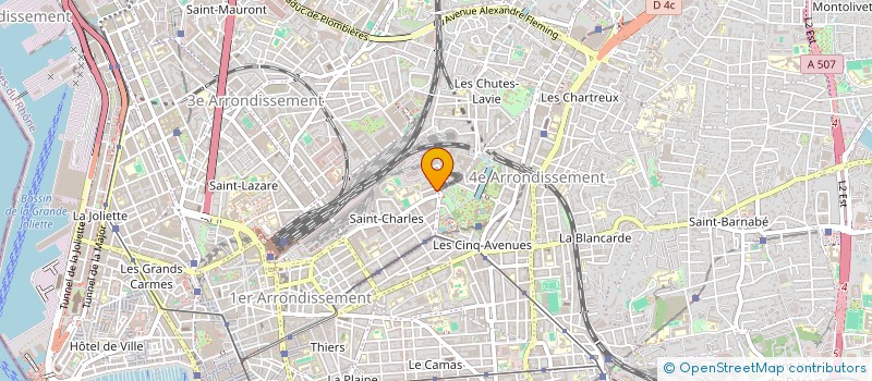 localisation de l'entreprise ACENTO FLAMENCO à MARSEILLE