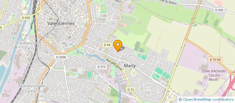 localisation de l'entreprise ACEP CONFORT à MARLY