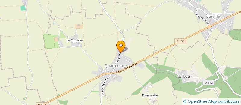 localisation de l'entreprise ACEPS  SURTAUVILLE