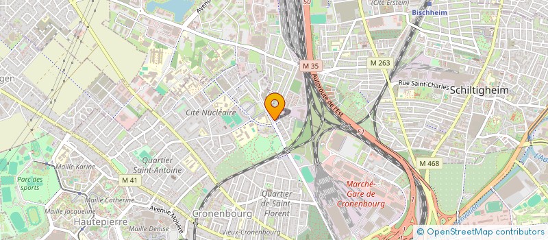 localisation de l'entreprise ACER  STRASBOURG