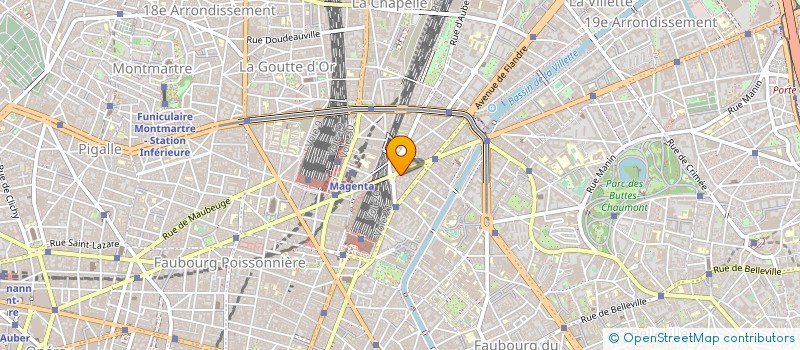 localisation de l'entreprise ACEREP  PARIS