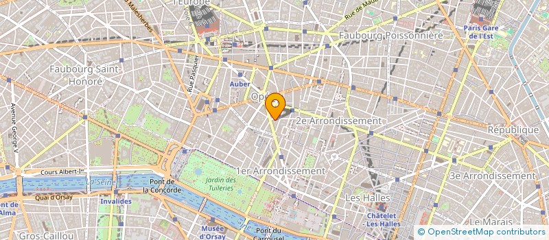 localisation de l'entreprise ACERFIN  PARIS