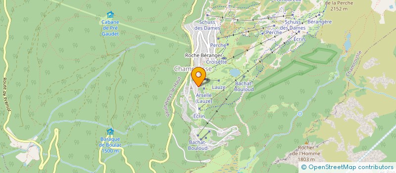 localisation de l'entreprise ACERRA AUVRIGNON  CHAMROUSSE