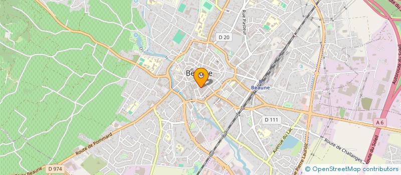 localisation de l'entreprise ACERT à BEAUNE