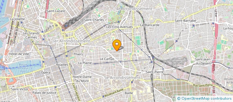localisation de l'entreprise ACERTHIA PROVENCE à MARSEILLE