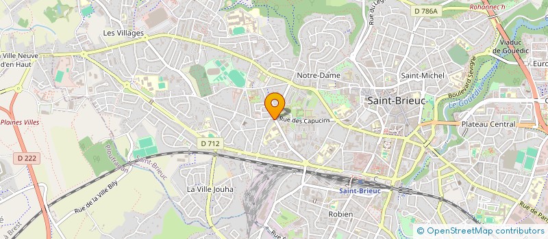 localisation de l'entreprise ACES ESPORT à SAINT-BRIEUC