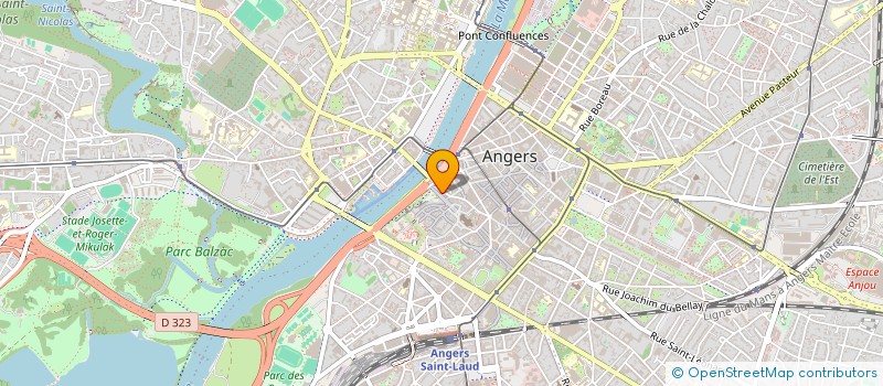 localisation de l'entreprise ACES TECHNOLOGIES  ANGERS