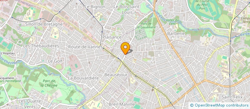 localisation de l'entreprise ACESO  NANTES