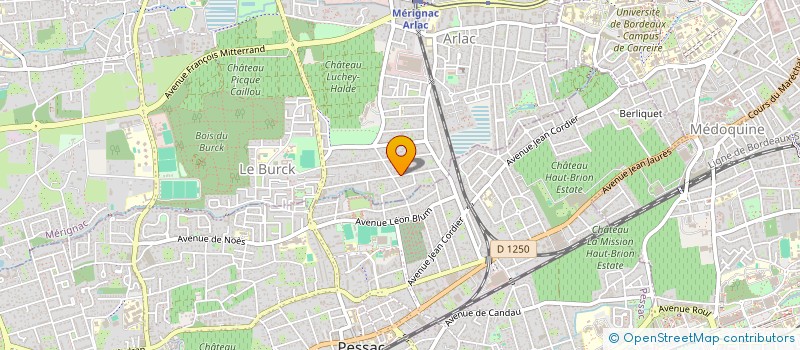 localisation de l'entreprise ACESPINZ  MERIGNAC