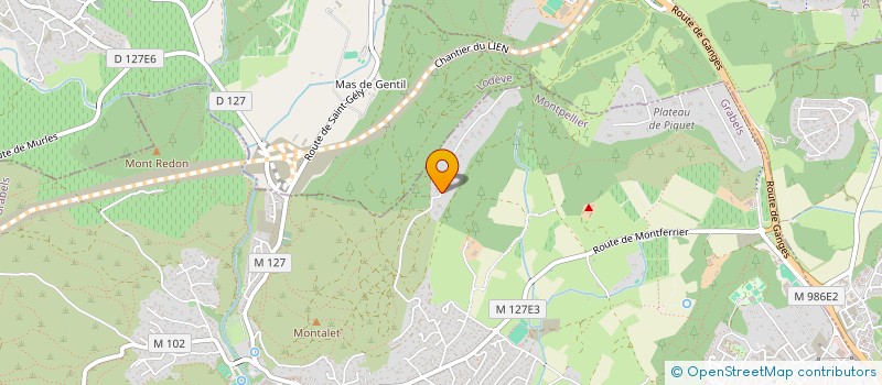 localisation de l'entreprise ACET  GRABELS