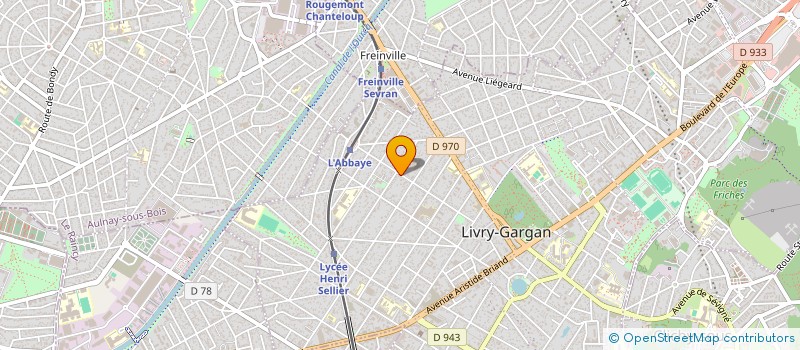 localisation de l'entreprise ACET ELEC à LIVRY-GARGAN