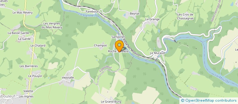 localisation de l'entreprise ACEV à EYBOULEUF
