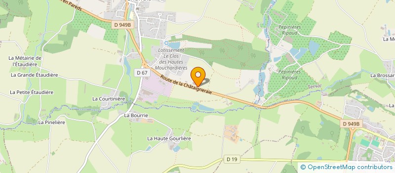 localisation de l'entreprise ACF à CHEFFOIS