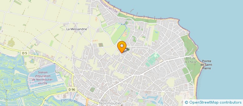 localisation de l'entreprise ACF  NOIRMOUTIER-EN-L'ILE