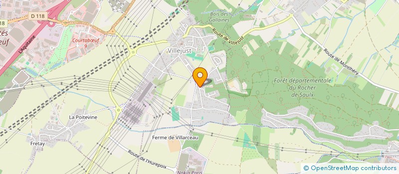 localisation de l'entreprise ACF  PALAISEAU