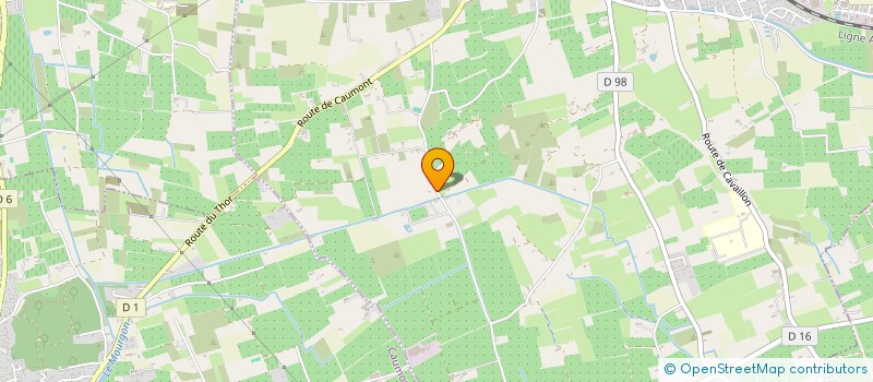 localisation de l'entreprise ACF AMENAGEMENT ET CARROSSERIE FUNERAIRE  LE THOR