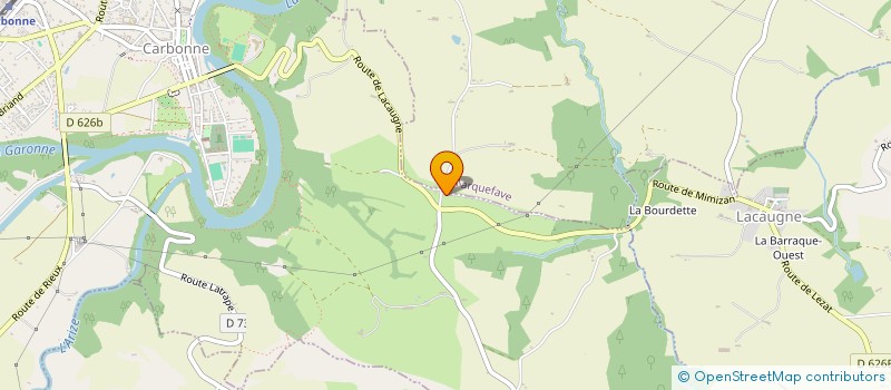 localisation de l'entreprise ACF ANALYSE CONSEIL ET FINANCE  CARBONNE