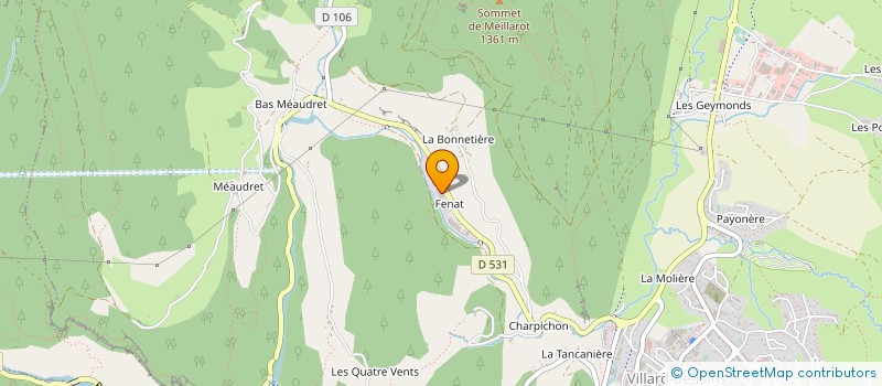 localisation de l'entreprise ACF ARTS CULINAIRES FORMATION à VILLARD-DE-LANS