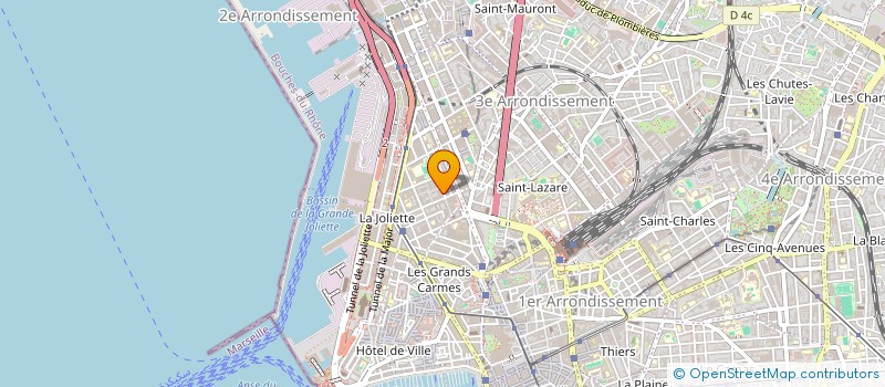 localisation de l'entreprise ACF AU COEUR DE LA FAMILLE à MARSEILLE