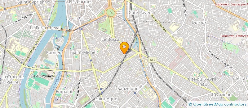 localisation de l'entreprise ACF CONSEIL à TOULOUSE