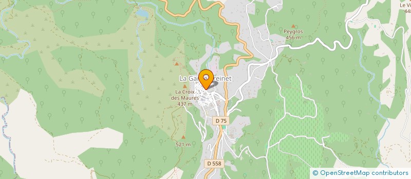 localisation de l'entreprise ACF FENOLL à LA GARDE-FREINET