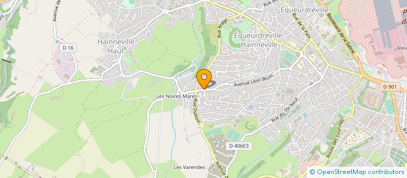 localisation de l'entreprise ACF HYGIENE ET SECURITE  CHERBOURG-EN-COTENTIN