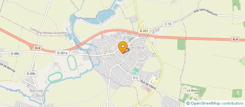 localisation de l'entreprise ACF SASU  PECY