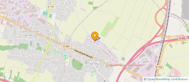 localisation de l'entreprise ACFB  SAINT-LAURENT-DE-MURE