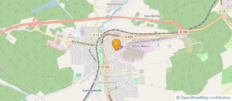 localisation de l'entreprise ACFEBOIS à CONTREXEVILLE
