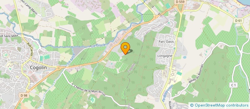 localisation de l'entreprise ACFEU à COGOLIN