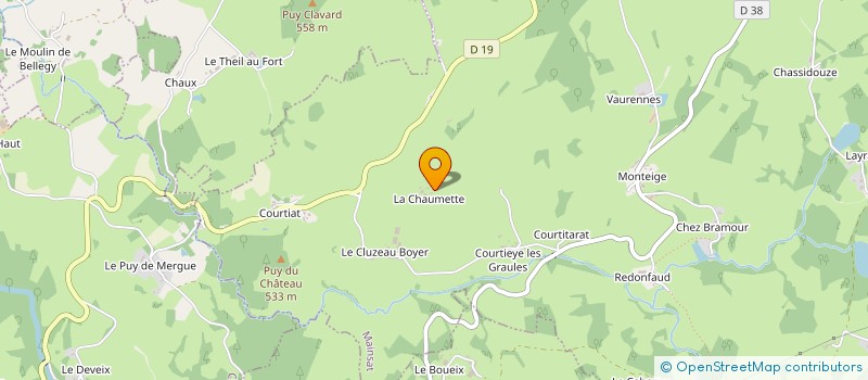 localisation de l'entreprise ACFI DISTRIBUTION à DONTREIX