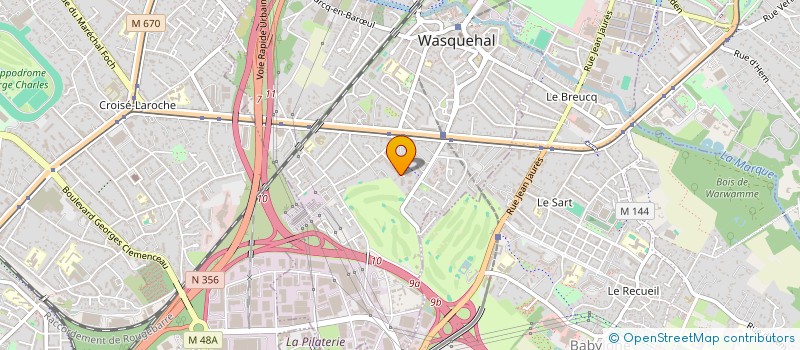 localisation de l'entreprise ACFP  WASQUEHAL